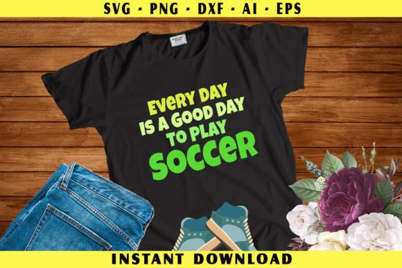 A Playful Soccer Graphic for Crafters