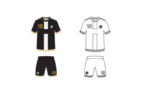 Jersey Soccer Icon: A Clean Graphic Design Asset for Publishing