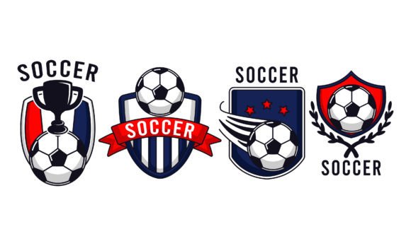 Professional Review of a Retro Soccer Logo Graphics Asset