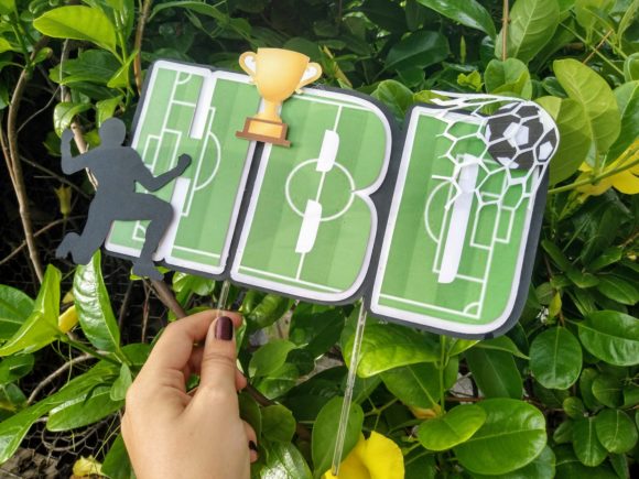 Soccer Cake Topper: A Design Review for Real Embroidery Projects