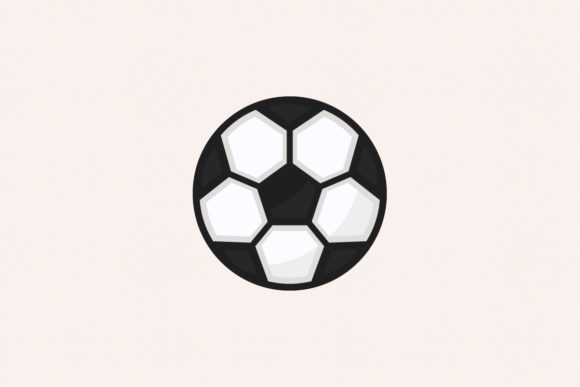 Soccer Football Ball Pentagons: Graphics and Icons