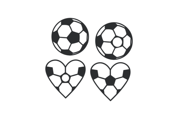 Soccer Heart Monogram Graphics & Crafts Review